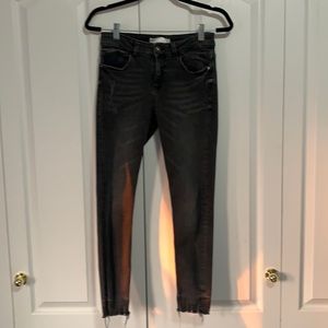ZARA DARK GREY JEANS